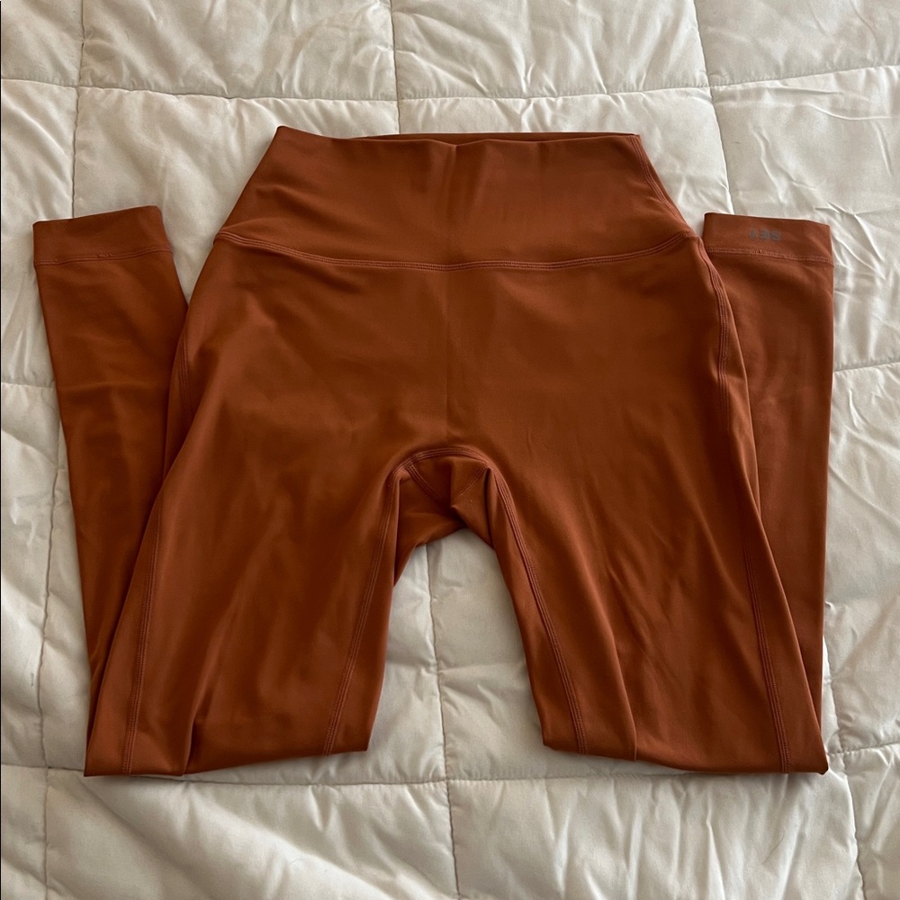 SET Active Luxform Leggings, Terracotta orange color, size women's medium